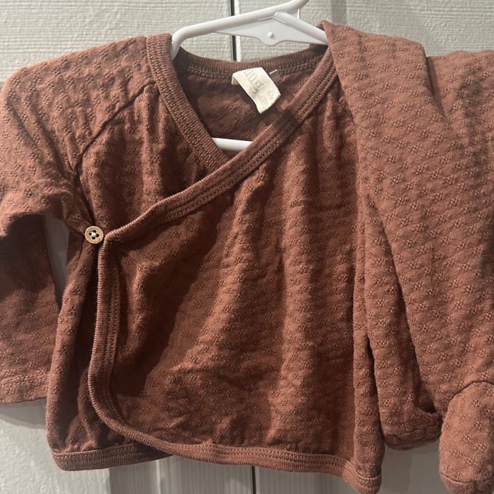 Cozy Brown Wrap Set